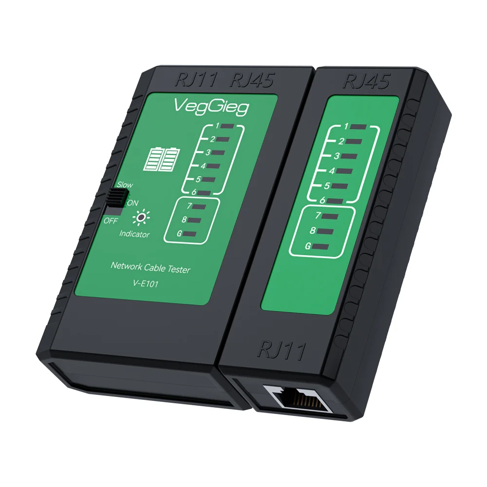Lan Cable Tester (9V Battery Required) view 2